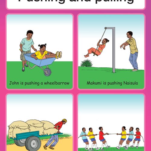 Pushing and pulling Wall Chart