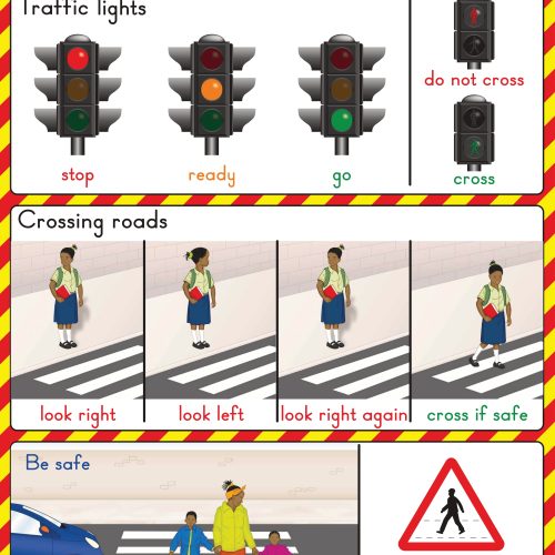 Road Safety Wall Chart