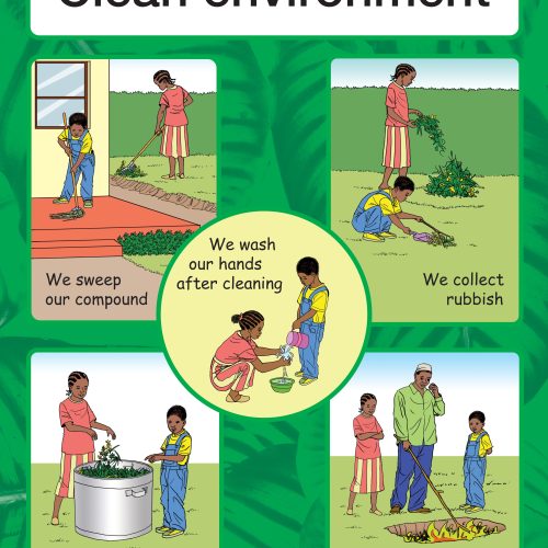 Clean environment wall chart